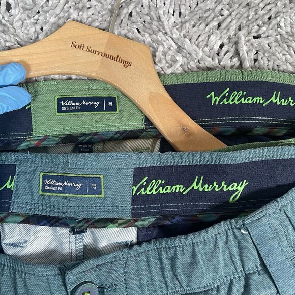 William Murray Golf Performance Shorts Bundle Of Two Men’s Size 40 Straight Fit - Picture 2 of 8